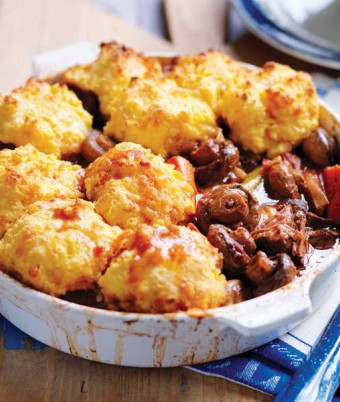 Braised Mushroom & Beef Casserole