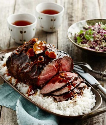 Scotch Roast with Star Anise & Orange Glaze