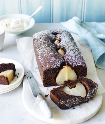 Chocolate Pear Loaf