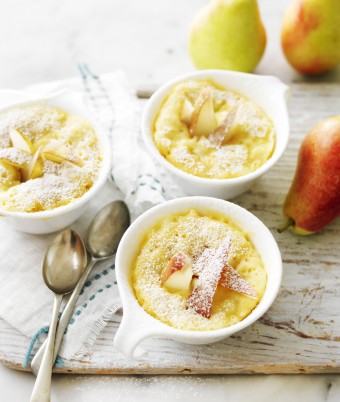 Pear and Almond Mug Cake