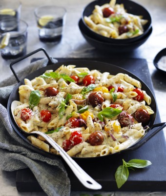 Garlic and Herb Ricotta Penne