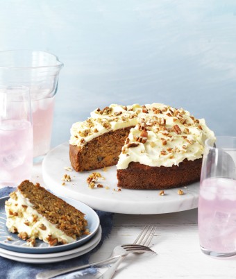 Carrot and Pecan Cake with Cream Cheese Frosting Recipe