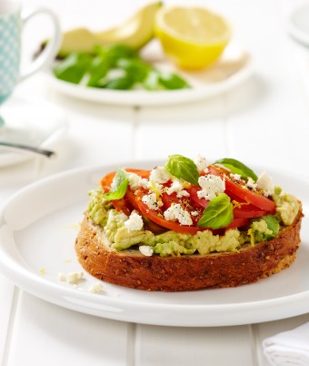 Avocado and Feta Toasts