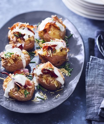 Ranch Style Potatoes with Prosciutto