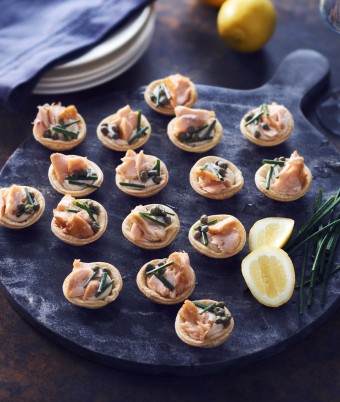 Smoked Salmon and Dill Tartlets Smoked Salmon and Dill Tartlets