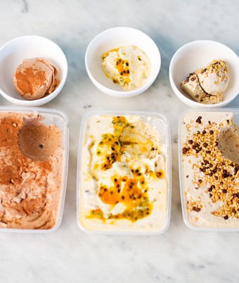 This easy banana nice-cream recipe is perfect for a summertime dessert which is not bad for you either. 