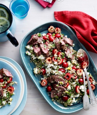 Lamb and cherry recipe