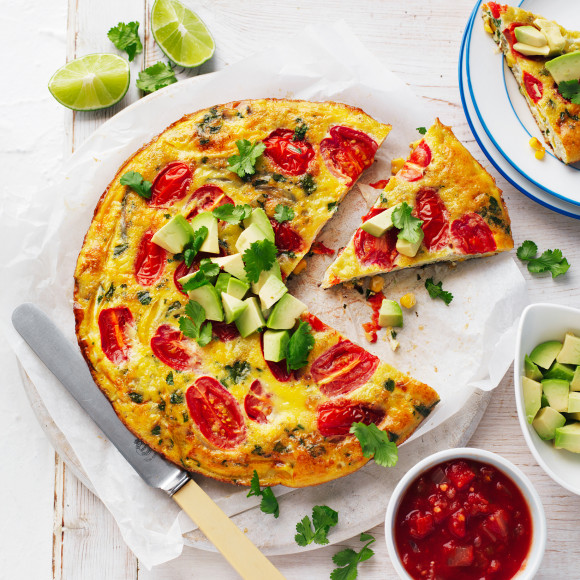 Mexican Pan Frittata Recipe Myfoodbook Easy Egg Rcipes