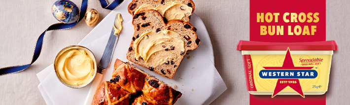 Hot Cross Bun Loaf