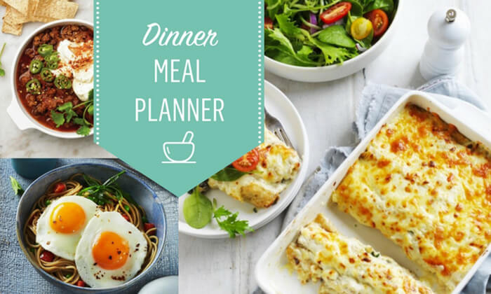 Weekly meal plan recipes