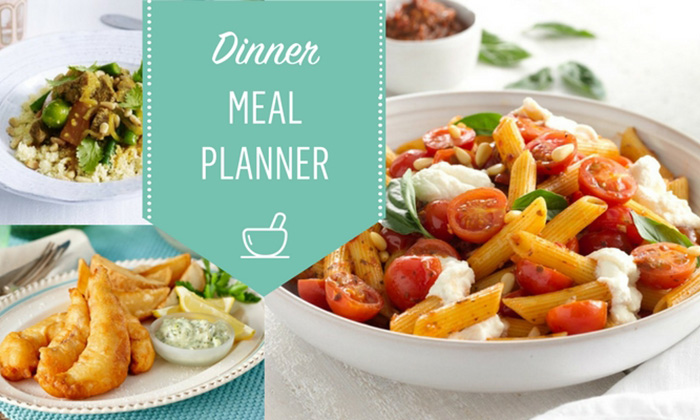 Ideas for your weekly dinner meal plan