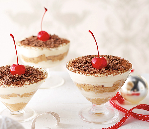 Individual Christmas Desserts - It's a little lighter than ...