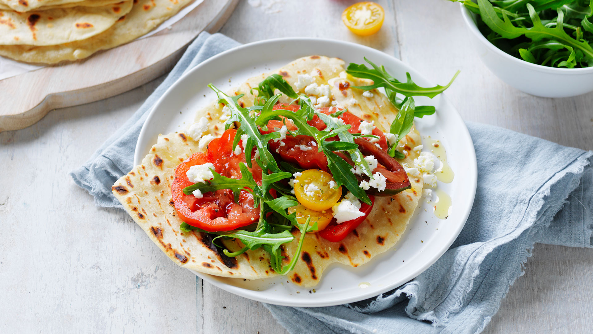 How to make easy flatbreads myfoodbook