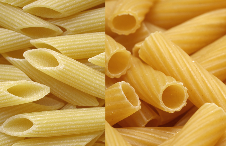 What's the difference between penne and rigatoni? | myfoodbook