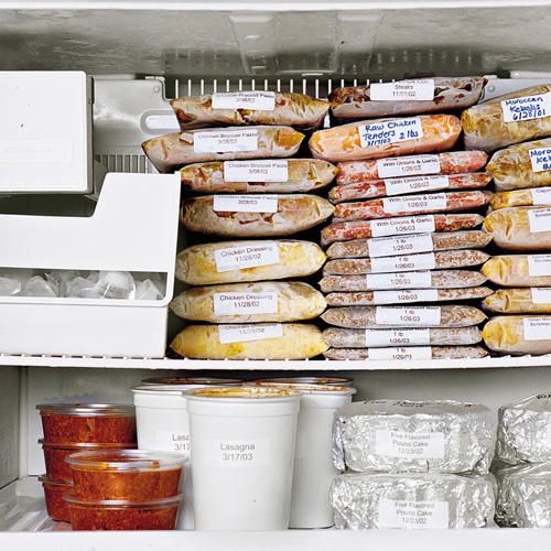 Freezer storage