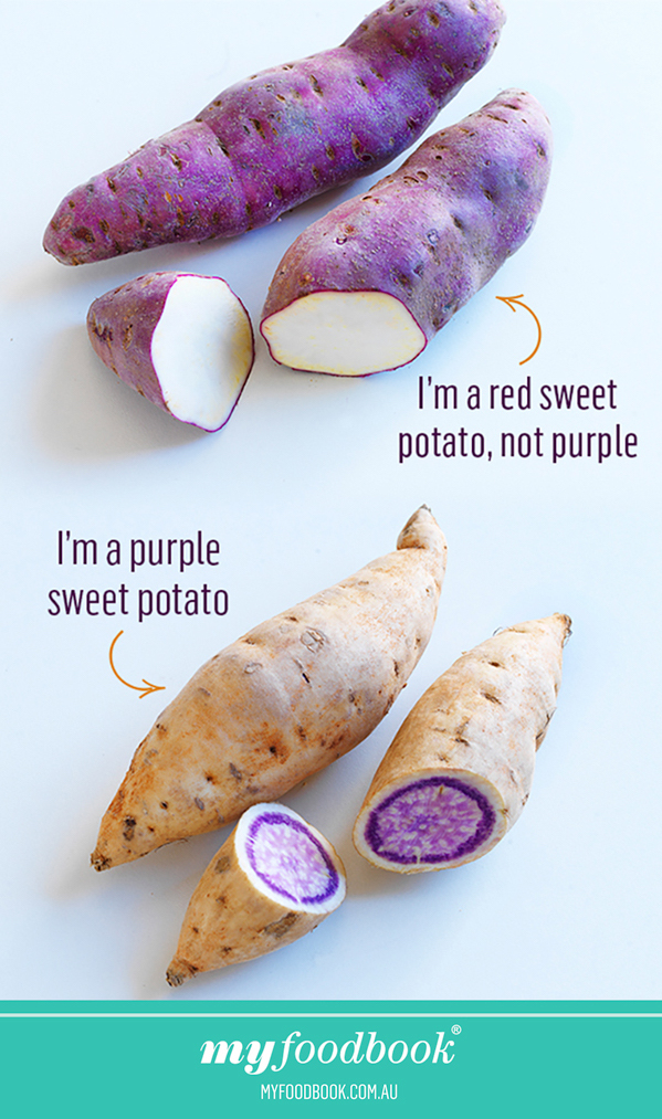 Difference between Red and Purple Sweet Potatoes