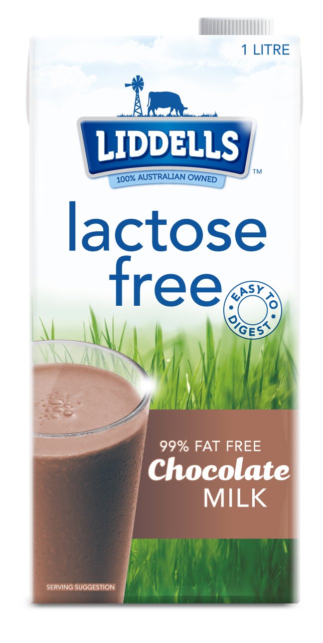 Liddells Lactose Free Fat Free Flavoured Milk myfoodbook