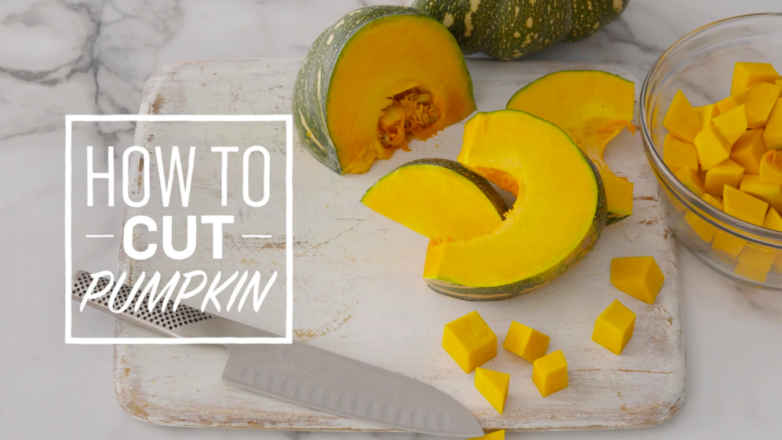 Can the Blatant Knife cut a pumpkin? . #foodie #cooking
