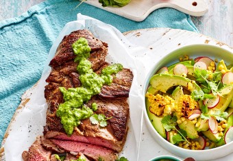 BBQ Lamb with Chimichurri Sauce recipe for the barbecue