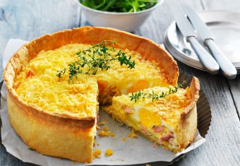 Australian bacon and egg pie recipe