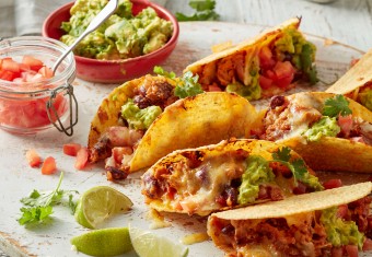 Mexican Chicken Tacos Recipe using leftover chicken