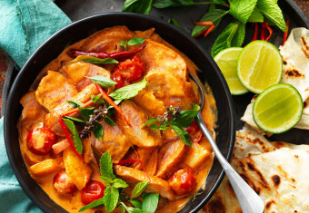 Thai Red Duck Curry recipe with pineapple