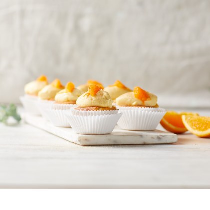Almond Orange Cupcakes