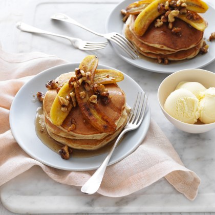 Banana Bread Pancakes