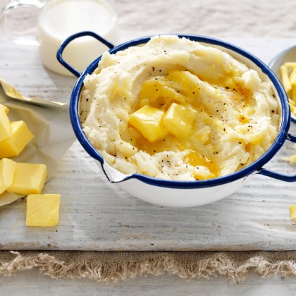 Cheesy Buttery Potato Mash