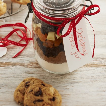 Christmas Cookie Gift Jars
