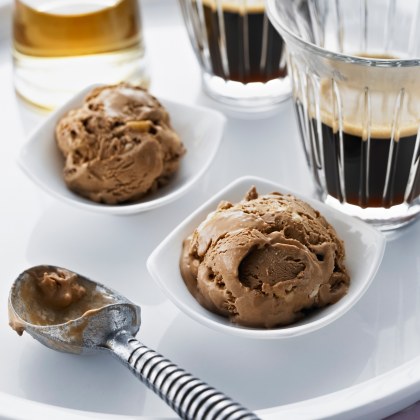 Roasted Hazelnut Ice Cream Affogato