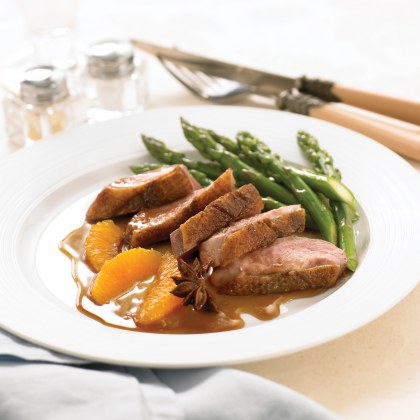 Duck with Spiced Citrus Sauce