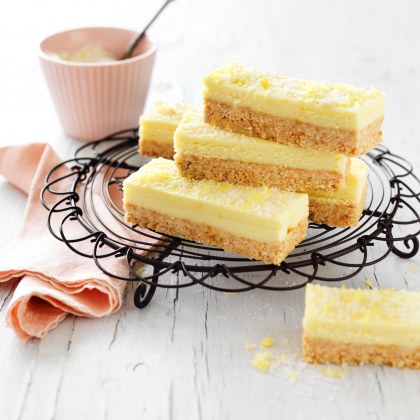 Lemon Coconut Slice