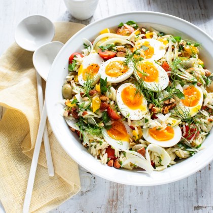 Mediterranean Risoni Salad