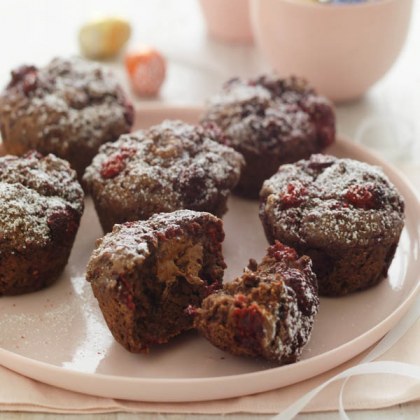 Raspberry And Chocolate 'Easter' Muffins