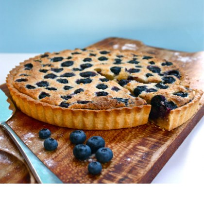 Blueberry & Almond Tart