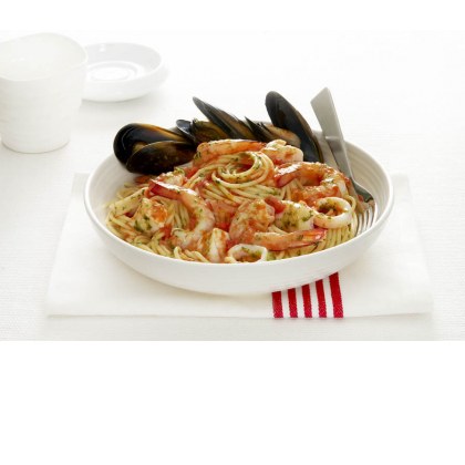 Spaghetti Marinara with Italian Herbs and Garlic