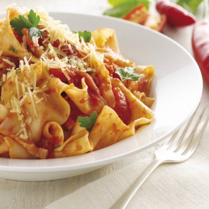 Pappardelle Amatriciana