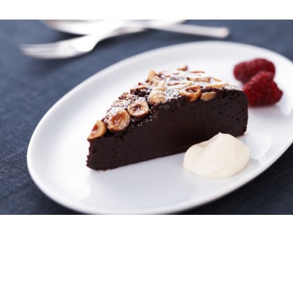 Chocolate Mousse & Hazelnut Sponge Cake – Daniella Torte