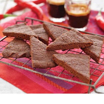 Cinnamon Chilli Chocolate Shortbread