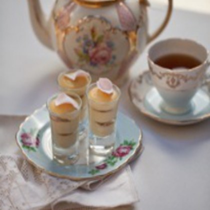 Rose with French Vanilla Tea-a-Misu
