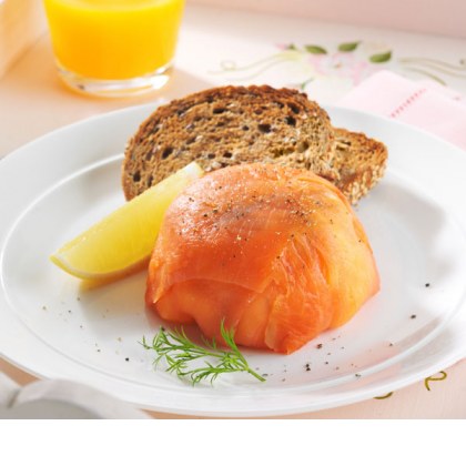 Smoked Salmon and Scrambled Egg Parcel