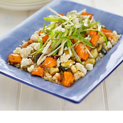 Quinoa Salad With Roast Vegetables