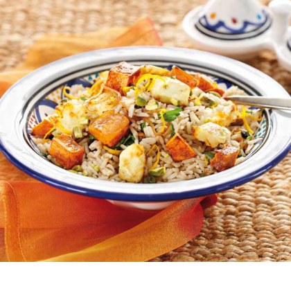 Moroccan Sweet Potato And Baked PHILLY Pilaf