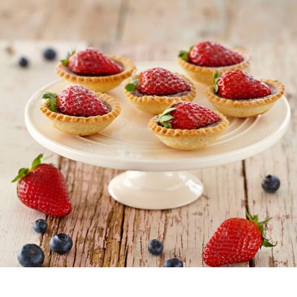 Chocolate and Liqueur Tartlets