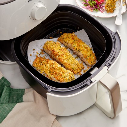 Air Fryer Parmesan Crusted Fish Fillet