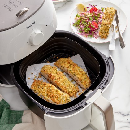 Air Fryer Parmesan Crusted Fish Fillet