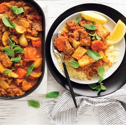 Slow-cooker Moroccan Parsnip and Lamb Casserole