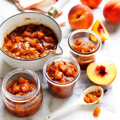 Yellow Peach and Chipotle Chutney