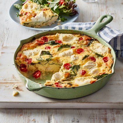Chicken and Vegetable Frittata